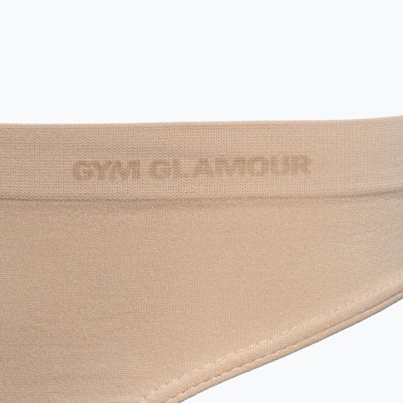 Stringi damskie Gym Glamour nude 3