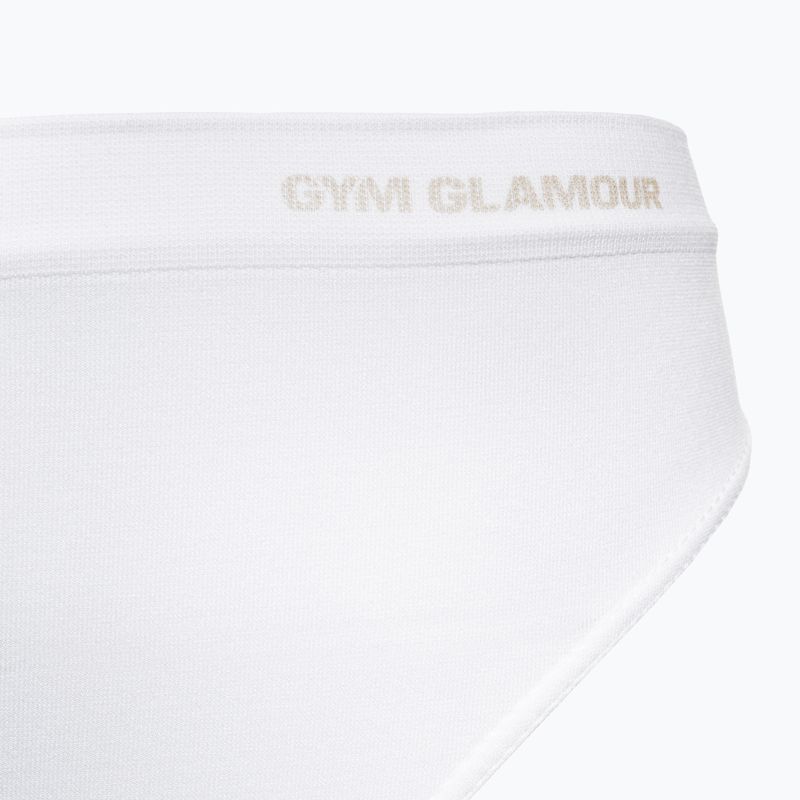 Stringi damskie Gym Glamour white 3