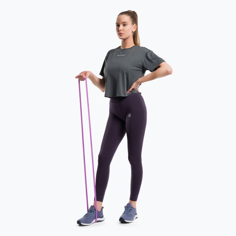 Koszulka treningowa damska Gym Glamour Sport grey 2