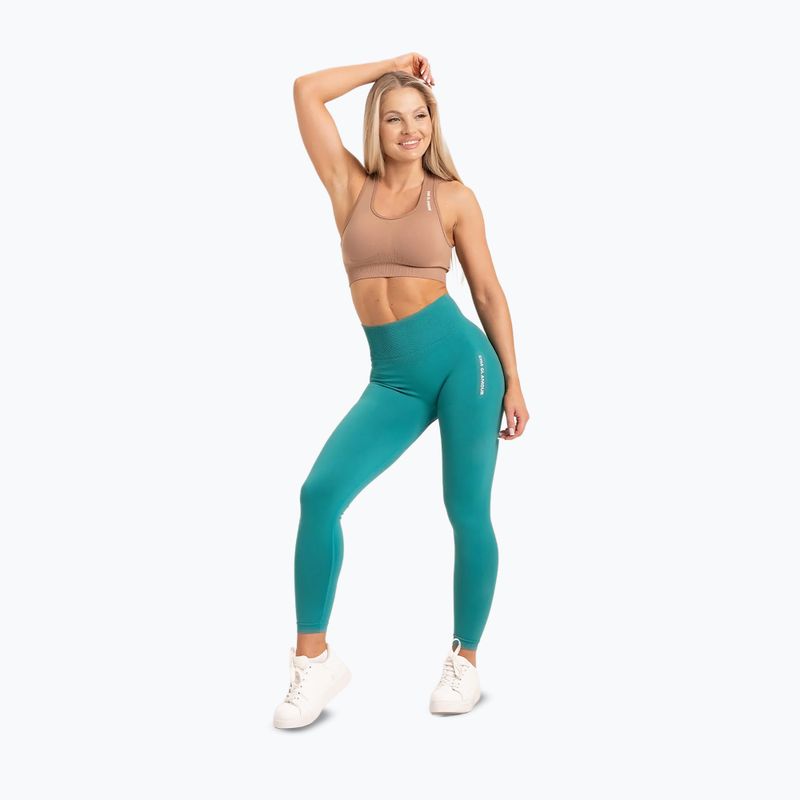 Legginsy treningowe damskie Gym Glamour Compress juicy jungle 2