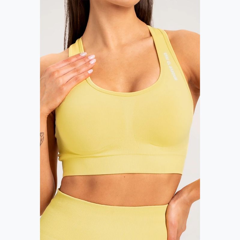 Biustonosz treningowy Gym Glamour Compress golden hour 3