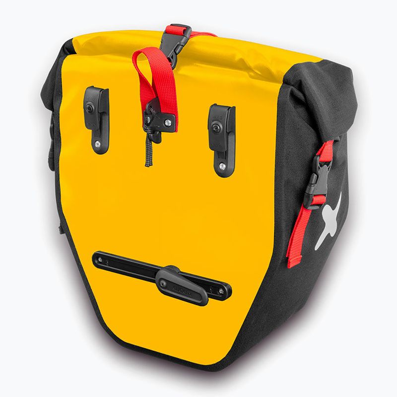 Sakwy rowerowe Extrawheel Biker 2 x 25 l yellow/black 2