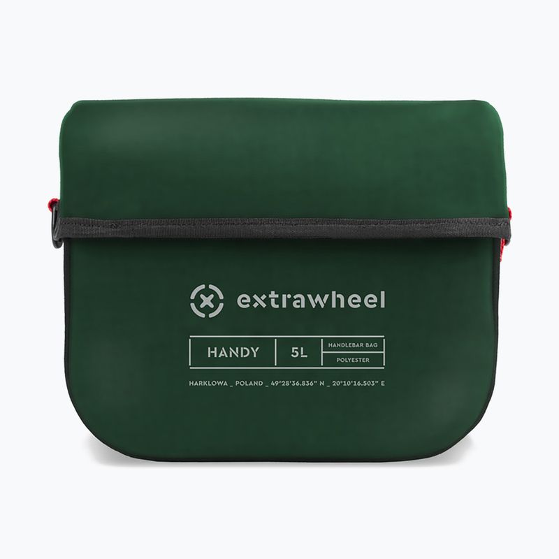 Torba rowerowa na kierownicę Extrawheel Handy 5 l green/black