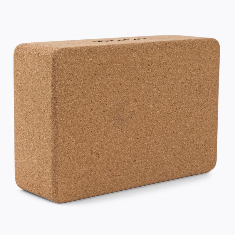 Kostka do jogi XTREXO YB-75 brązowa 4