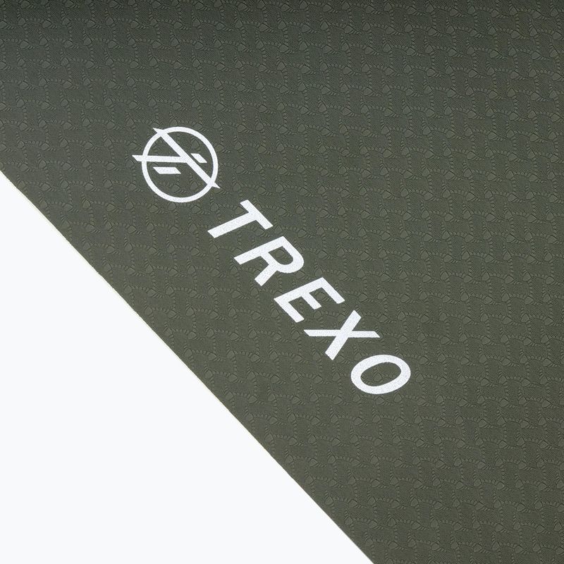 Mata do jogi TREXO TPE 2 6 mm zielona 3