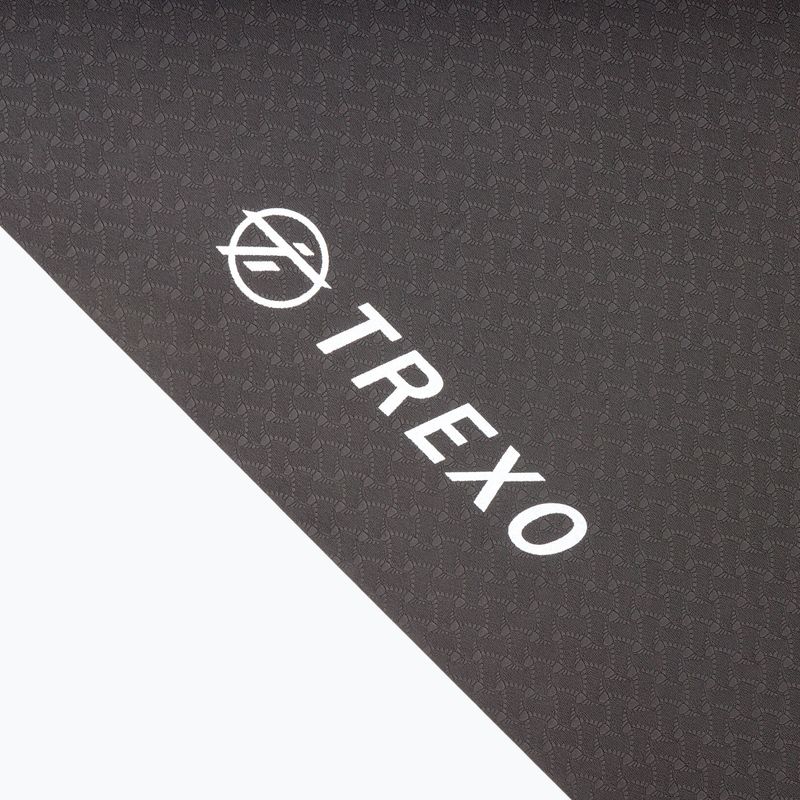 Mata do jogi TREXO TPE 6 mm czarna 3