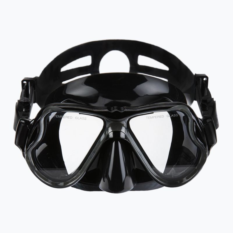 Zestaw do snorkelingu AQUASTIC MSA-01C czarny 3