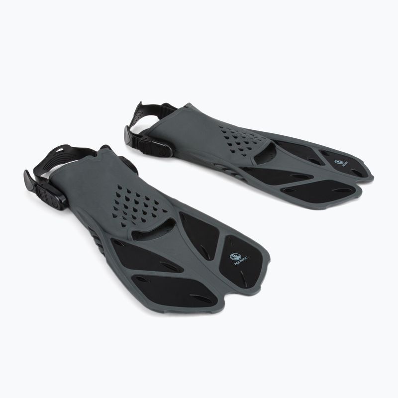 Zestaw do snorkelingu AQUASTIC SMFK-01LC czarny 2