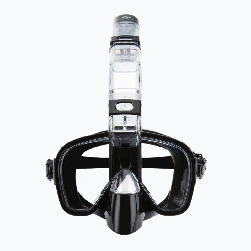 Zestaw do snorkelingu AQUASTIC SMFK-01LC czarny 12