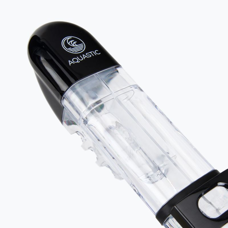 Zestaw do snorkelingu AQUASTIC SMFK-01LC czarny 16