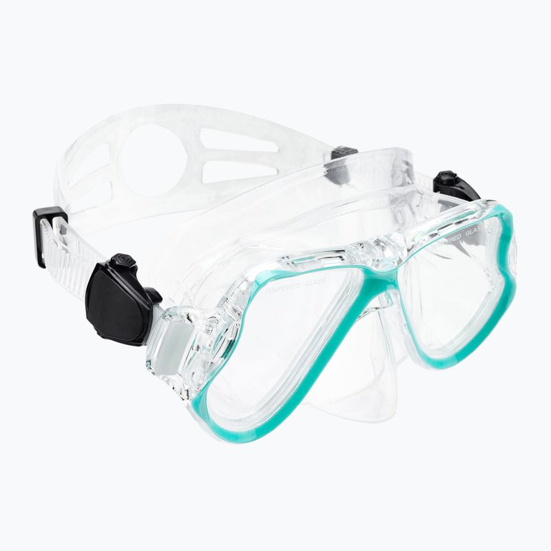 Zestaw do snorkelingu AQUASTIC MSFA-01SN niebieski 9