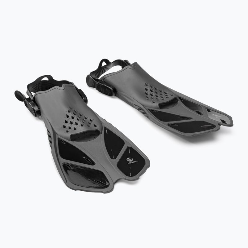 Zestaw do snorkelingu AQUASTIC MSFA-01SC czarny 2