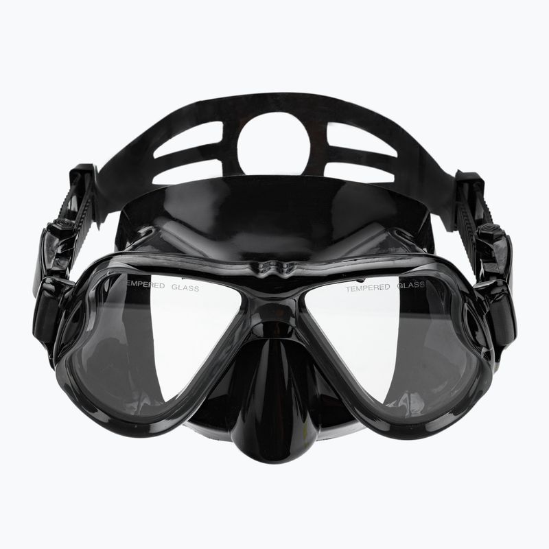 Zestaw do snorkelingu AQUASTIC MSFA-01SC czarny 11