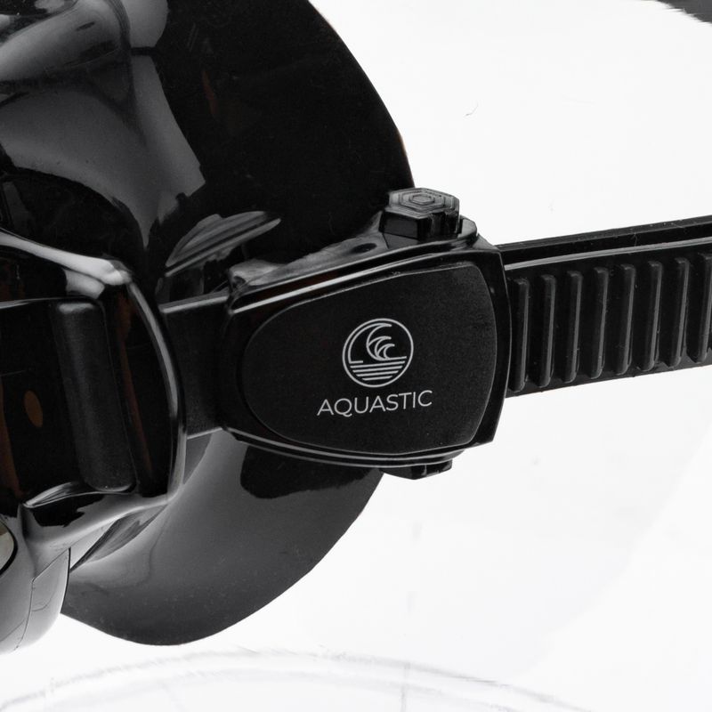 Zestaw do snorkelingu AQUASTIC MSFA-01SC czarny 15