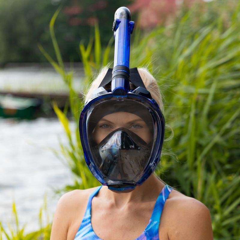 Zestaw do snorkelingu AQUASTIC SMFA-01LN niebieski 16