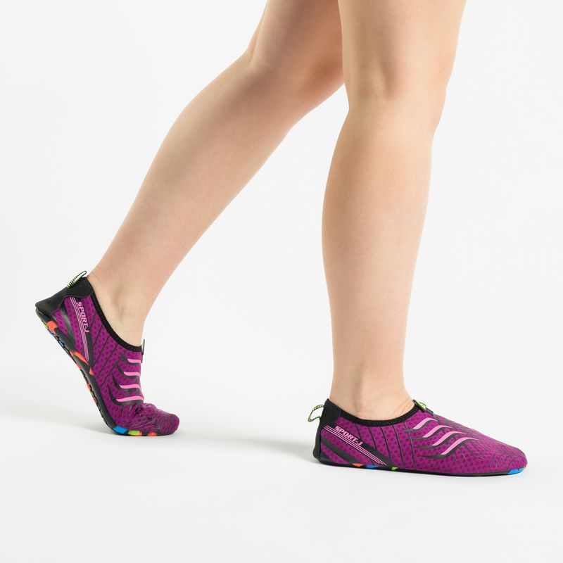 Buty do wody AQUASTIC Aqua WS008 fioletowe 4