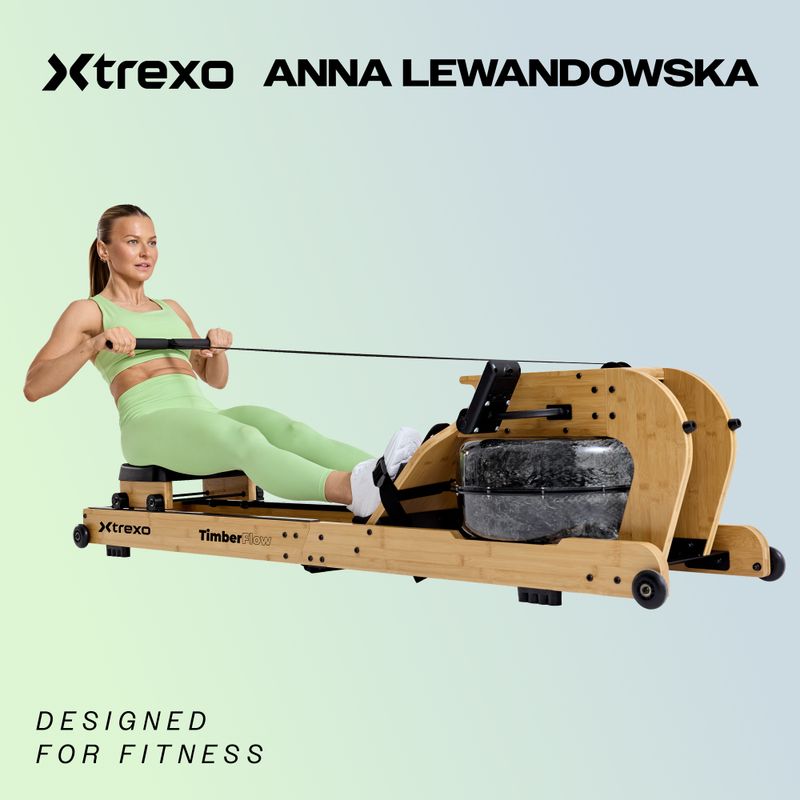 Wioślarz magnetyczny XTREXO TXO-RM200 czarny 2