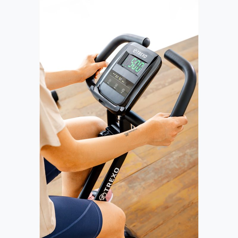 Rower stacjonarny XTREXO Hex 01 czarny 7