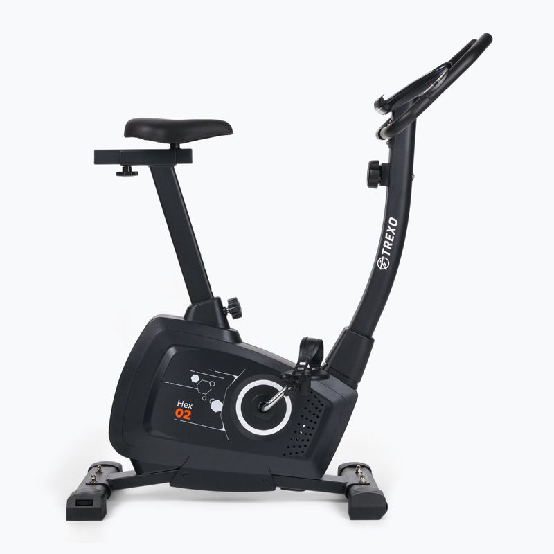 Rower stacjonarny TREXO Hex 02 czarny 2