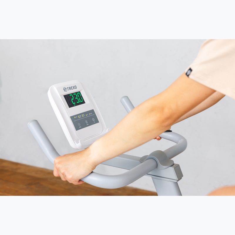 Rower stacjonarny XTREXO EB500 S biały 6