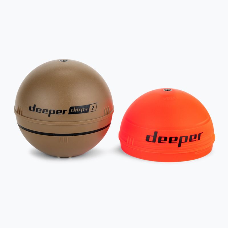 Echosonda wędkarska Deeper Smart Sonar Chirp+ 2.0 + Waga brązowa 2