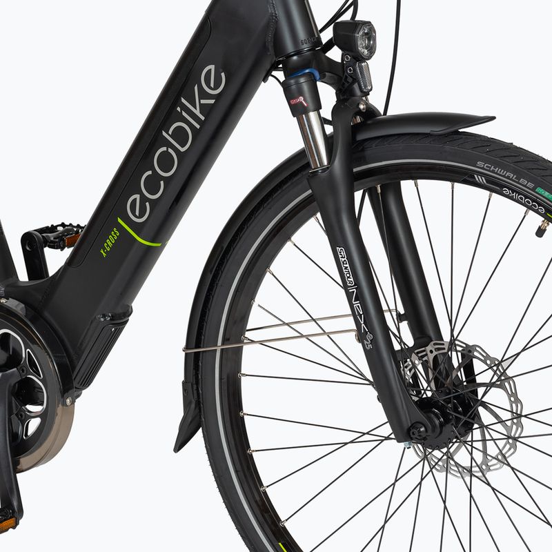 Rower elektryczny EcoBike X-Cross M 36V 13Ah 468Wh X-Cross Greenway black 7