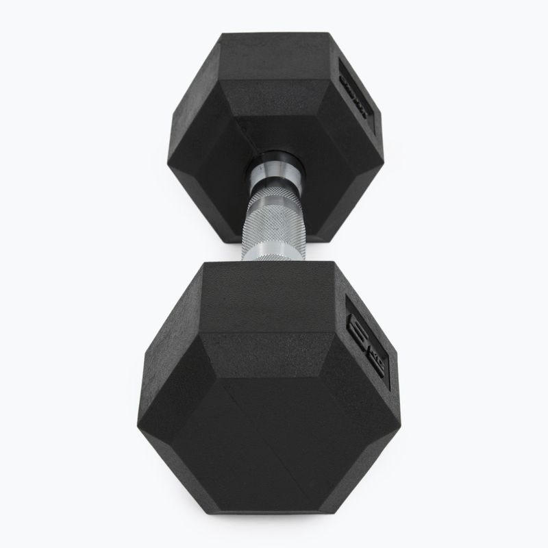 Hantel ogumowany XTREXO Hex 5 kg 6