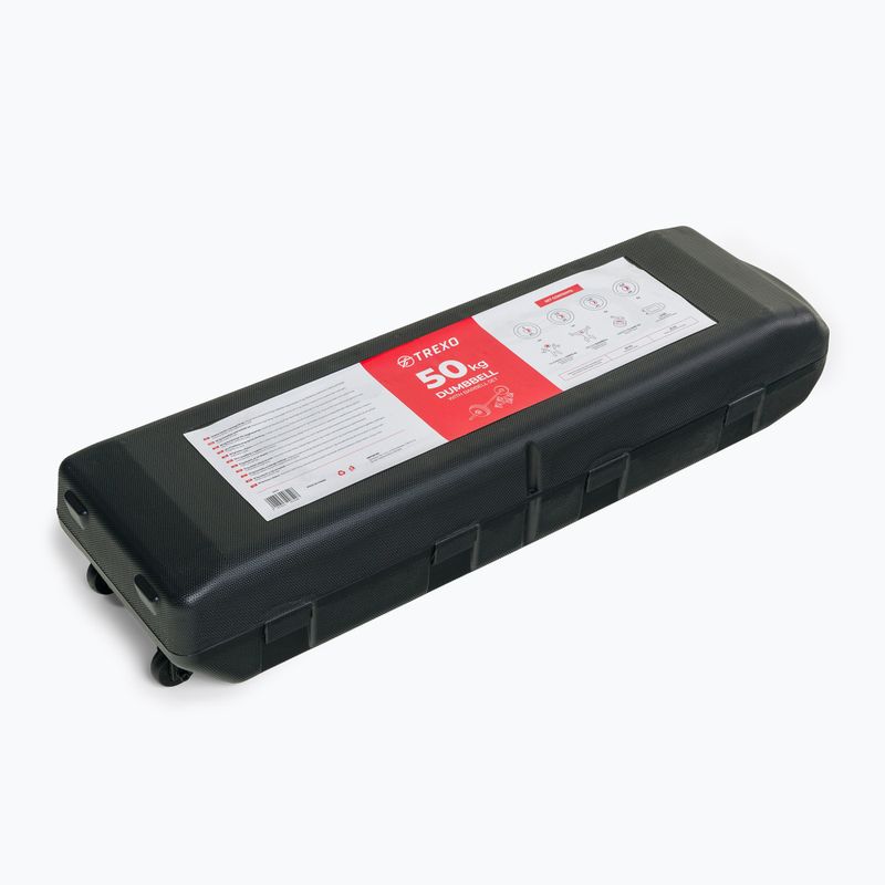 Zestaw hantli ze sztangą XTREXO DK50 50 kg 19