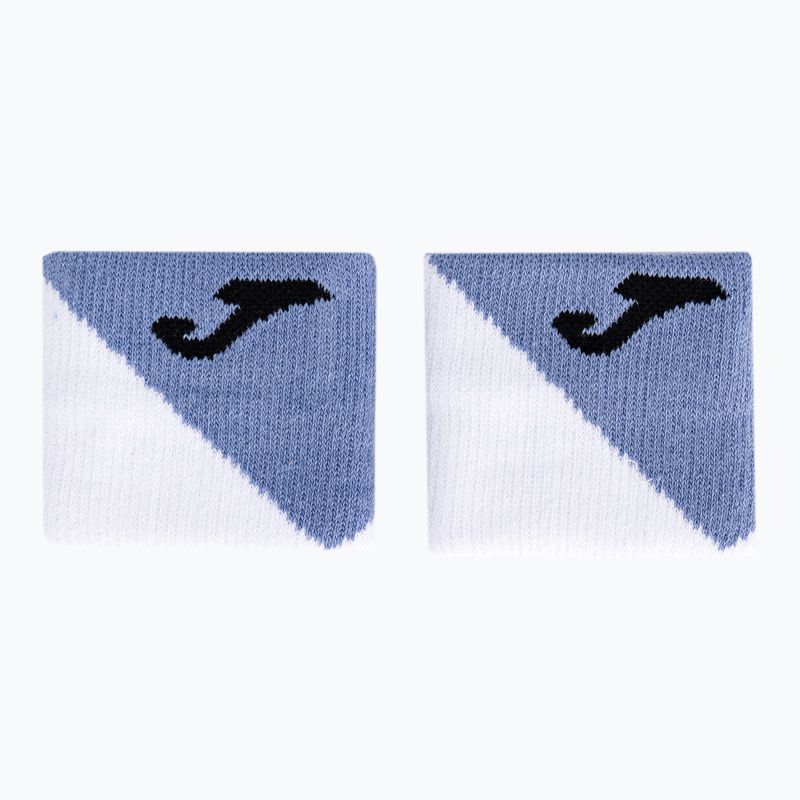 Frotki na nadgarstek Joma 400818 Wristband Large 2 szt. white/sky blue 2