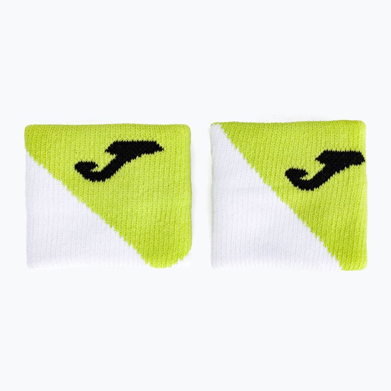 Frotki na nadgarstek Joma 400818 Wristband Large 2 szt. white/yellow 2