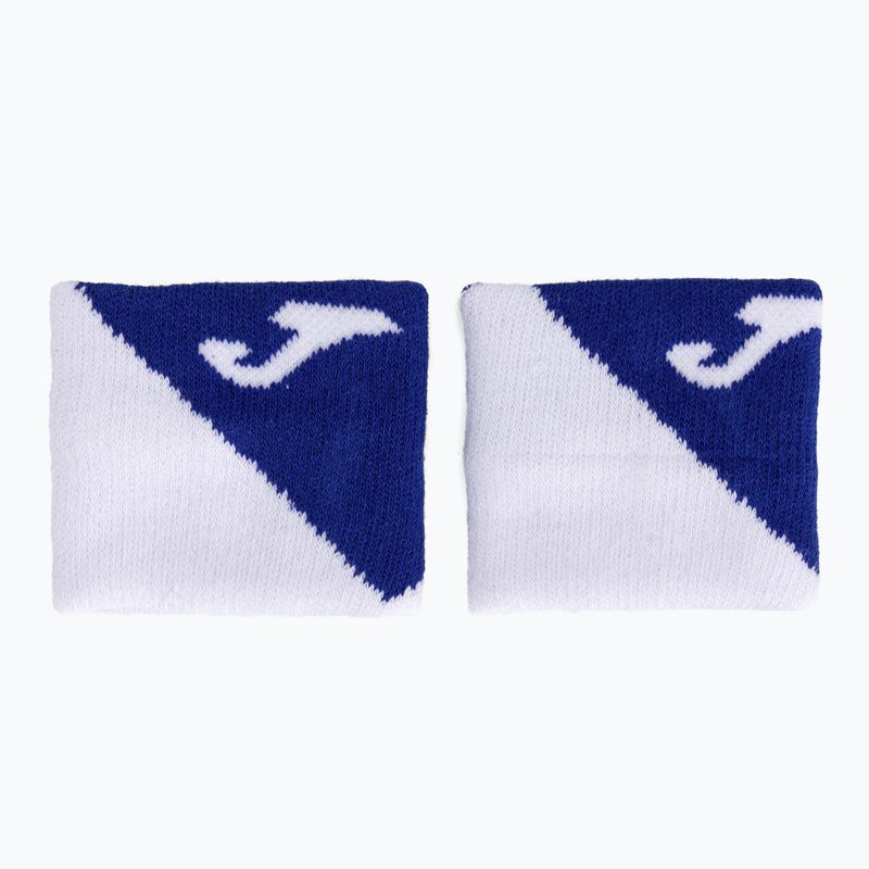 Frotki na nadgarstek Joma 400818 Wristband Large 2 szt. white/blue 2