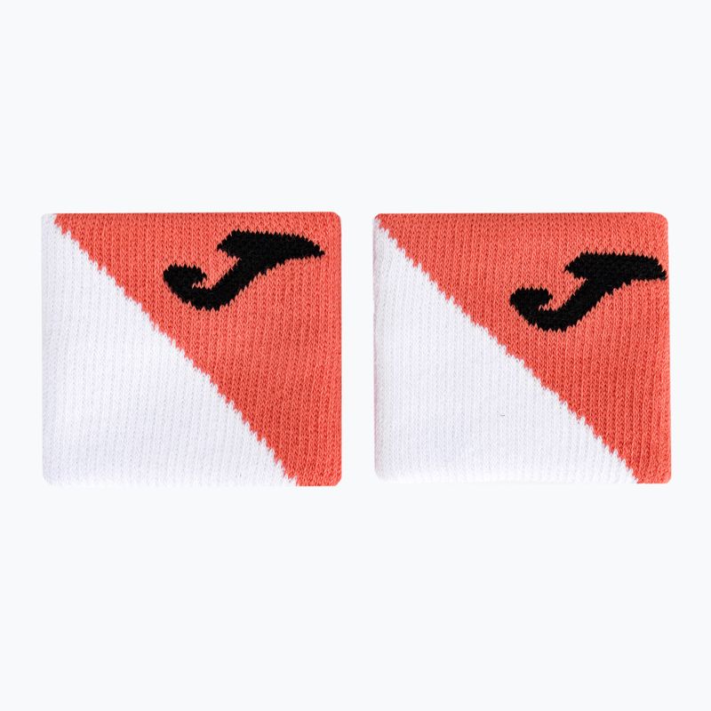 Frotki na nadgarstek Joma 400818 Wristband Large 2 szt. white/orange 2