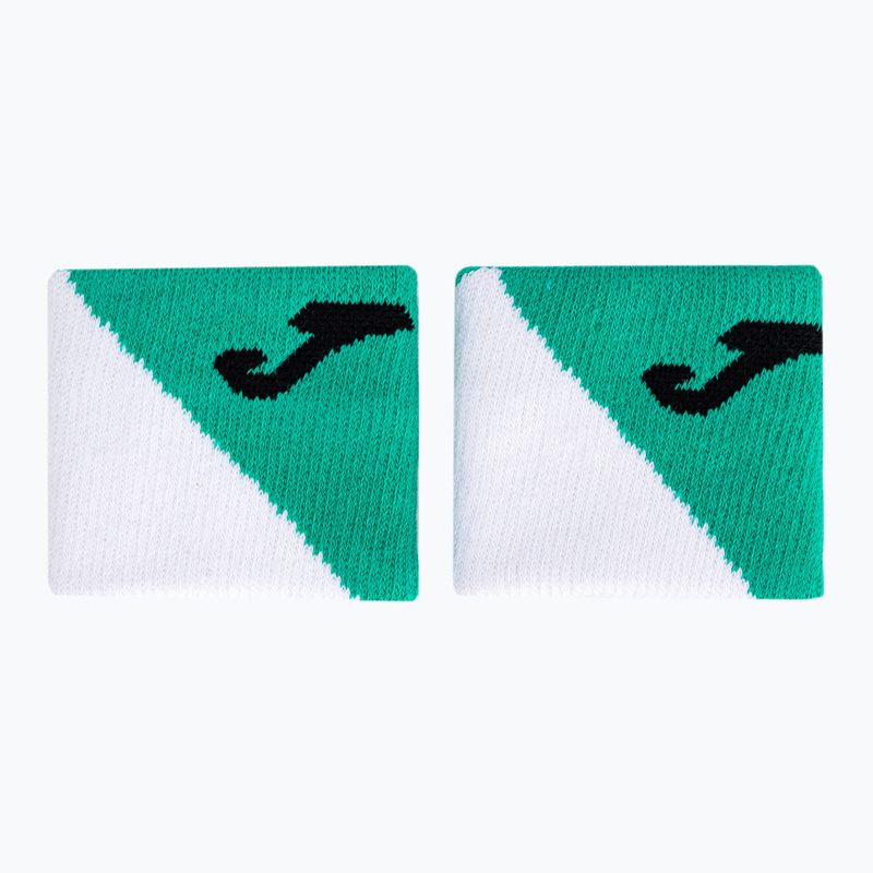 Frotki na nadgarstek Joma 400818 Wristband Large 2 szt. white/green 2