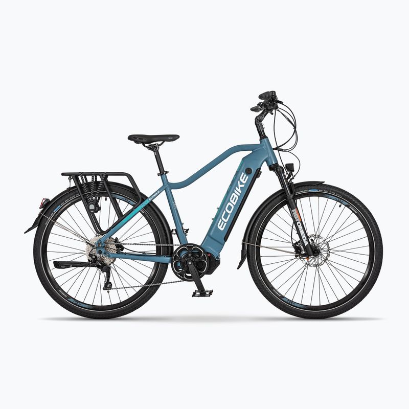 Rower elektryczny EcoBike MX500 48V 13Ah 624Wh X500 Greenway blue