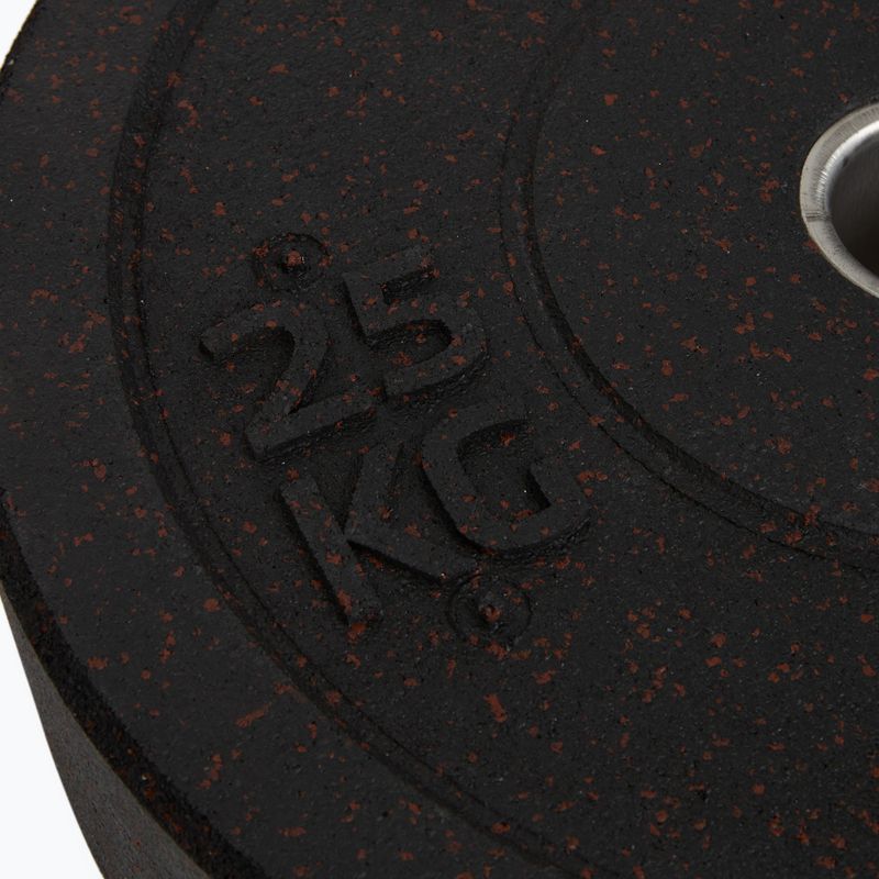 Obciążenie bumperowe olimpijskie XTREXO TRX-BMP025 25 kg czarne 4