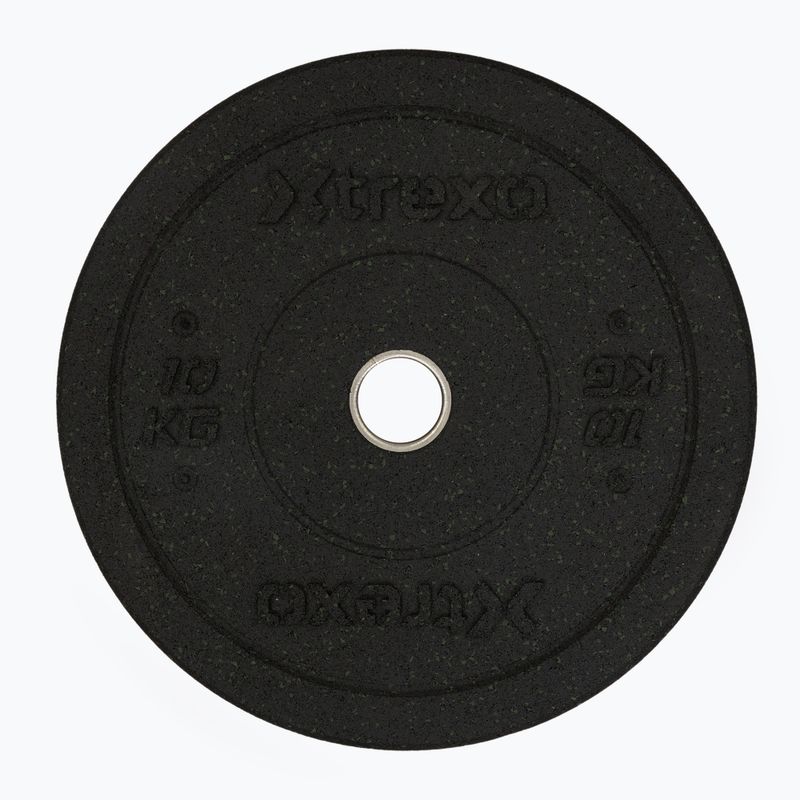 Obciążenie bumperowe olimpijskie XTREXO TRX-BMP010 10 kg czarne 3