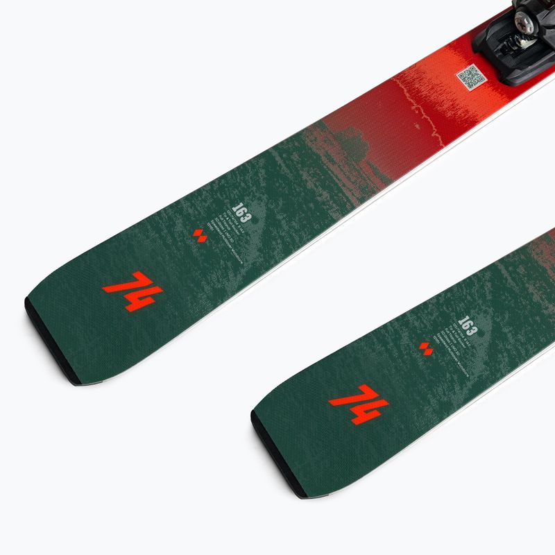 Narty zjazdowe Völkl Deacon 74 + wiązania RMotion2 16 GW red/grey 9