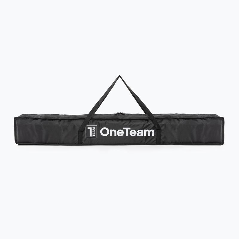 Bramka do piłki nożnej OneTeam Flex OT-SNG2415 240 x 150 cm biały/czarny 8