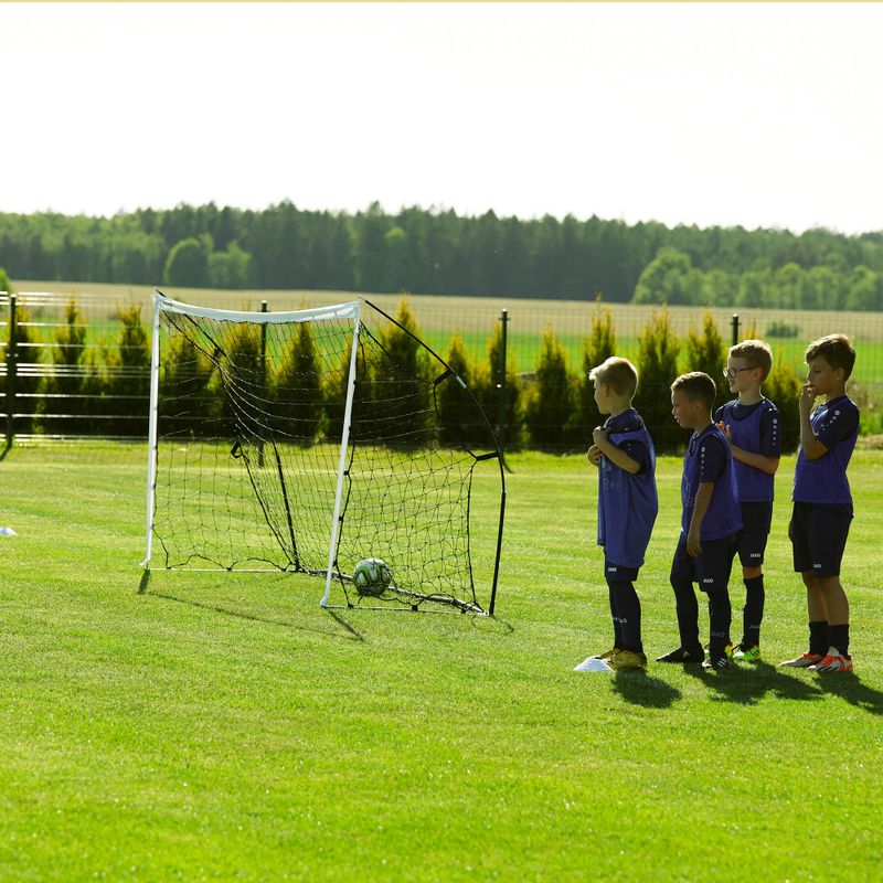 Bramka do piłki nożnej OneTeam Flex OT-SNG2415 240 x 150 cm biały/czarny 10