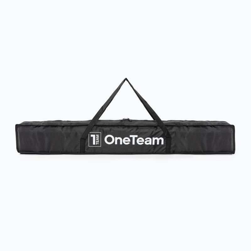 Bramka do piłki nożnej OneTeam Flex OT-SNG1812 180 x 120 cm biały/czarny 8