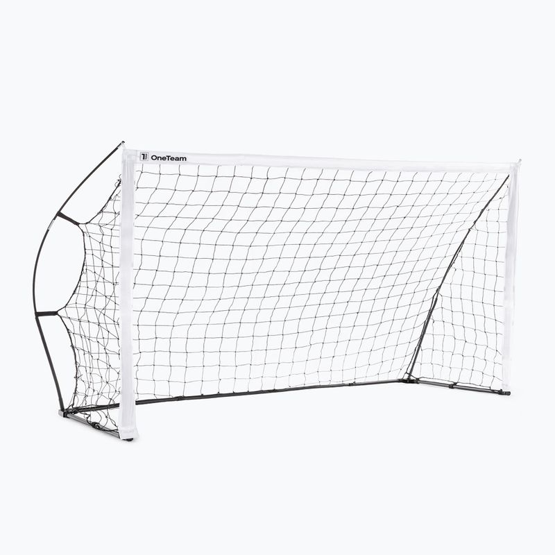 Bramka do piłki nożnej OneTeam Flex OT-SNG3015 300 x 155 cm biały/czarny