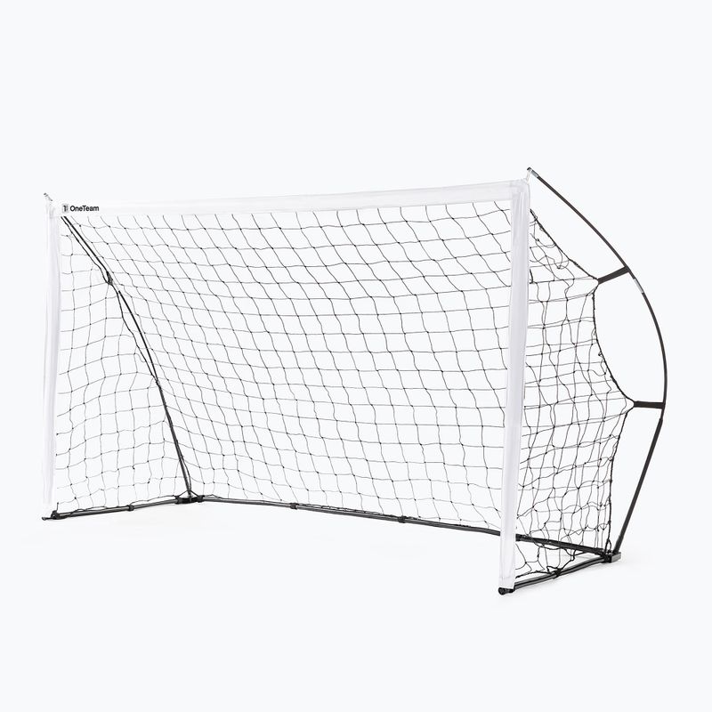 Bramka do piłki nożnej OneTeam Flex OT-SNG3015 300 x 155 cm biały/czarny 3
