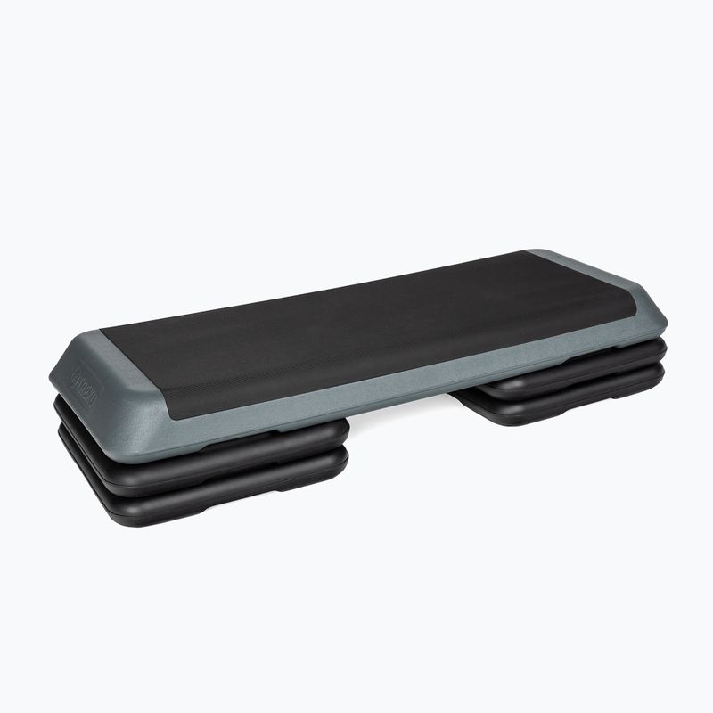 Step do aerobiku TREXO Aerobic max stability szary