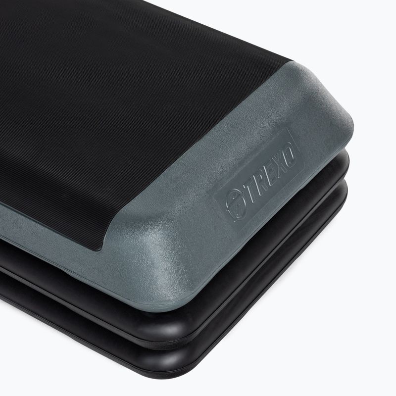 Step do aerobiku XTREXO Aerobic max stability szary 9