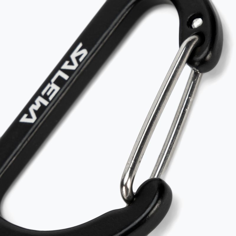 Karabinek Salewa Flat Wiregate 2 szt. black 3