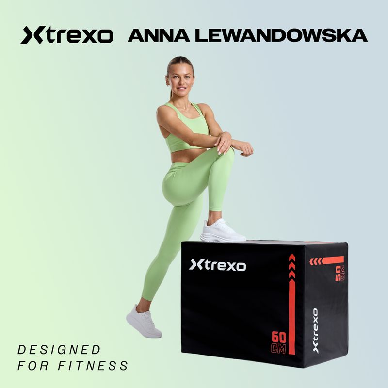 Skrzynia plyometryczna składana XTREXO 7,5 cm czarny 2
