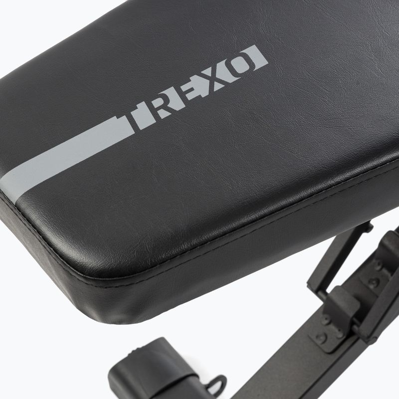 Ławka treningowa XTREXO B200 czarna 16