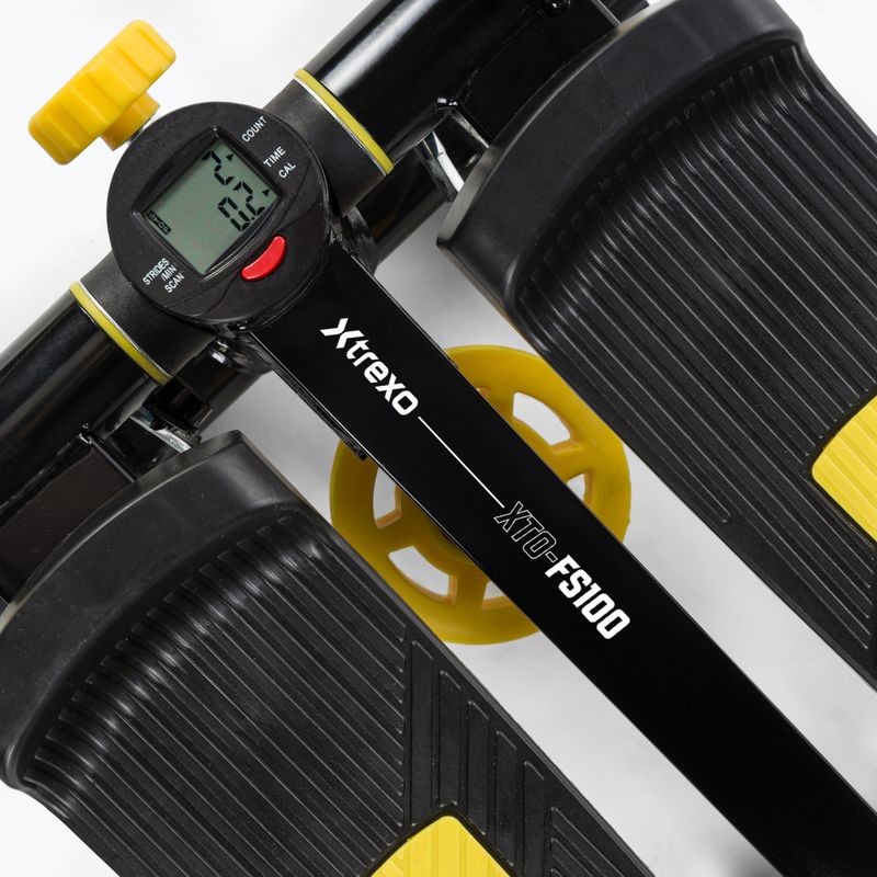 Stepper XTREXO FS100 czarny/żółty 11