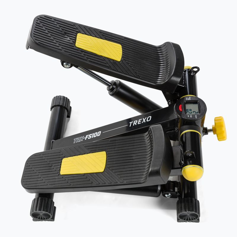 Stepper XTREXO FS100 czarny/żółty 10