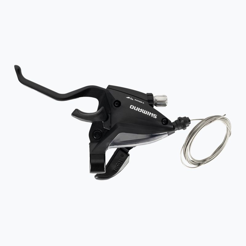 Klamkomanetka rowerowa lewa Shimano ST-EF500 3rz black 3